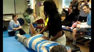 Lower Extremity  Abdominals Manual Muscle Test [upl. by Cchaddie]