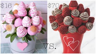 DIY Chocolate Covered Strawberries Arrangement  DIY Edible Arrangement [upl. by Lora]