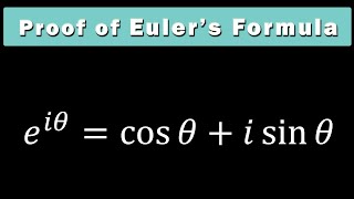 Proof of Eulers Formula [upl. by Jakob]