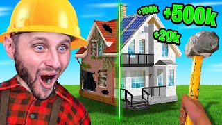 Building My New 10000000 House [upl. by Preston]