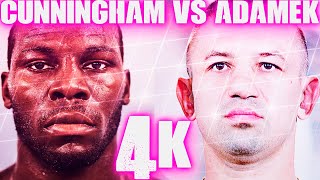 Steve Cunningham vs Tomasz Adamek I Highlights 4K [upl. by Llerdnam482]