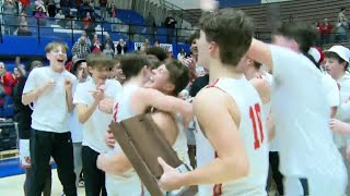 West Lafayette boys basketball wins sectional title [upl. by Anor]