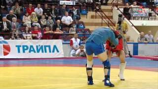 2010 EU Combat Sambo  Yurchenko vs Tabakov [upl. by Myrta]