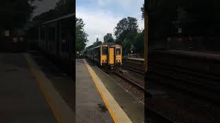 Class 150276 departing Ferriby with a 2 tone  20072024 [upl. by Tshombe]