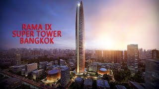 Rama IX Super Tower Bangkok Video [upl. by Asenad]