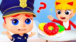 Who Took The Donuts  Kids Songs amp Nursery Rhymes [upl. by Neehar]