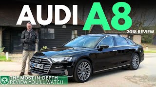 Audi A8 2018 Review  A groundbreaking use of autonomous driving tech [upl. by Nicki]