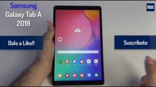 Como grabar la pantalla en tablet samsung [upl. by Liagaba]