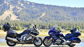 Luxury on Two Wheels Honda Gold Wing Tour 🆚 BMW K 1600 GTL goldwing tour bmw k1600gtl [upl. by Luben593]