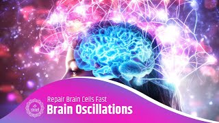 Repair Brain Cells Fast  Brain Oscillations  Increase Neurogenesis  Binaural Beats Meditation [upl. by Perri]