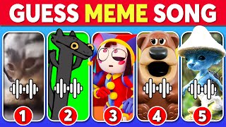 Guess The MEME amp Who DANCES Better 💃🎶 Pomni Freddy Fazbear Toothless Dance Chipi Chapa [upl. by Hakaber]