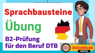 Sprachbausteine  Übung  B2 Prüfung für den Beruf [upl. by Nadya]