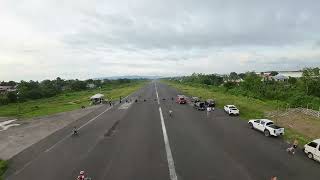 Tagbilaran City Bohol Airport  Avata Drone  Dji [upl. by Ransell]