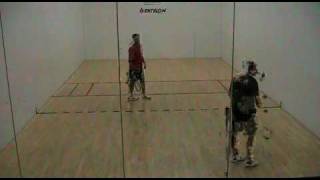 Racquetball  Shane Vanderson VS Mitch Williams Pros Game SLC Part 1 of 2 [upl. by Goldia264]