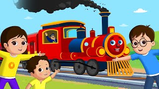 Chuk Chuk Rail Gadi  Nani Teri Morni Ko Mor Le Gaye  FunForKidsTV Hindi Rhymes [upl. by Cora638]