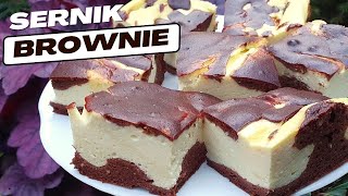 PRZEPIS NA KETO SERNIK NAJLEPSZY SERNIKOBROWNIE [upl. by Bobbette]