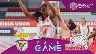 SL Benfica v Basket Namur Capitale  Full Basketball Game  EuroCup Women 202425 [upl. by Nohj]