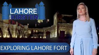 Lahore Fort  Lahore With Kirsten  Indus News [upl. by Ssepmet]