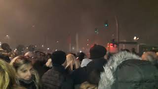 FROHES NEUES JAHR 2019 SILVESTER RAKETEN ALSTER Feuerwerk HAMBURG CITY DEUTSCHLAND happy new year [upl. by Nomaj233]