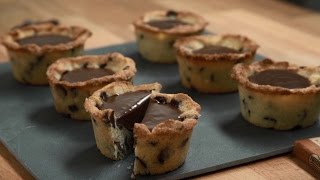 Cookies Cups ganache Nestlé Dessert Caramel [upl. by Eri]