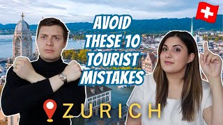 10 Tourist Mistakes to Avoid in ZURICH SWITZERLAND  What to know before visiting Zurich [upl. by Ade624]