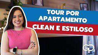 TOUR por apartamento com INTERIORES MODERNO [upl. by Eulaliah810]