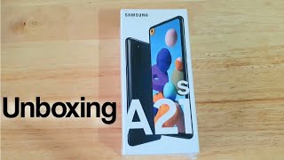 Samsung A21s Unboxing [upl. by Klara]