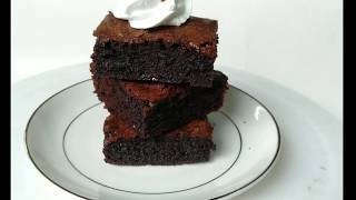 Fudgy Chocolate Brownie easy recipe  পারফেক্ট ব্রাউনির সহজ রেসিপিHow to make Chocolate Brownie [upl. by Esined162]