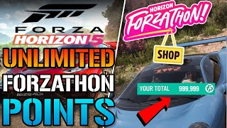 Forza Horizon 5 How To Get UNLIMITED FORZATHON POINTS Forzathon Guide [upl. by Atiuqaj]