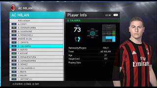 face pack seria A  pes 2018 [upl. by Crifasi]