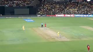 RCB vs CSK 21april 2019 ■ last 4 ball [upl. by Aliuqa]