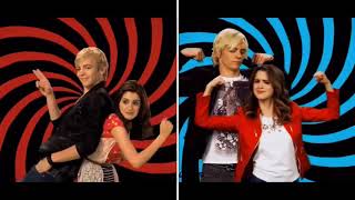 Austin and Ally theme song split screen [upl. by Nordin]