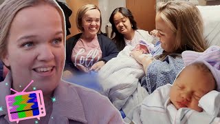 7 Little Johnstons Liz Gives BIRTH To Baby Girl [upl. by Airdnoed]