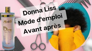 Lissage Permanent Donna Liss  Nicoletti  Mode d emploi [upl. by Tyree]