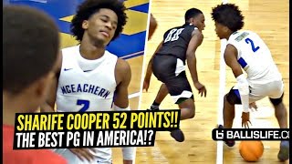 Sharife Cooper SHOCKS EVERYONE amp Drops 52 Points DONT TEST Sharife [upl. by Peppel77]