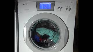 Gorenje Uselogic WA65205  cotton standard 60c 2000rpm Full cycle [upl. by Acinomed]