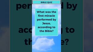 The Miracles of Jesus Christ  Bible Quiz [upl. by Elohcim]