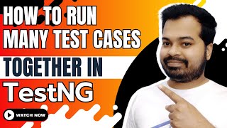 How to run multiple test cases using TestNG Test Suite in Selenium  TestNG Complete Playlist [upl. by Pudens]