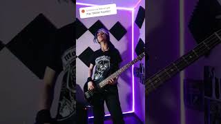 Orion bass cover 2nd part  metallica 🎸 bassist bass bassplayer bassguitar [upl. by Winola]