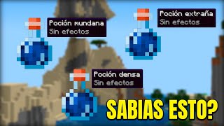 ✅​Como HACER la POCION MUNDANA EXTRAÑA y DENSA en Minecraft [upl. by Kalasky]