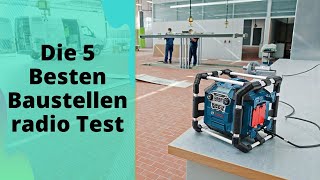 Die 5 Besten Baustellenradio Test 2023 [upl. by Suhcnip]