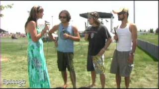 LUKAS NELSON AND THE PROMISE OF THE REAL  Mile High Music Festival 2009 interview [upl. by Bigot]