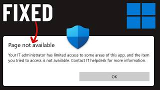 FIXED Your IT Administrator Has Limited Access Error on Windows 1011 [upl. by Attenreb]