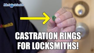 Hey Locksmiths Check Out Our New Castration Rings And Bump Keys [upl. by Welcher]