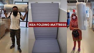 IKEA LYCKSELE LÖVÅS Mattress Unboxing for Tiny Home [upl. by Ennaerb159]