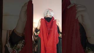 Hijab Tutorial With Full Coverage  Crinkle Cotton Hijab hijab shorts [upl. by Yelrehs]