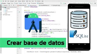 Crear base de datos en Android Studio SQLite [upl. by Anaitat]