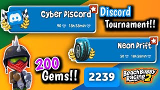 Discord Tournament 🏁  200 Gems Price ✨  Beach Buggy Racing 2 beachbuggyracing [upl. by Spiers116]