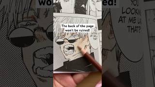 Coloring on My Manga  Color Jujutsu Kaisen shorts manga coloring [upl. by Akcira]