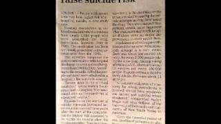 Acne Increase Suicide Risk [upl. by Ahseyn]